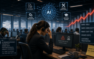 AI is making call centres more expensive – not cheaper